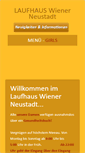 Mobile Screenshot of laufhaus-wn.at